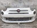 FIAT 500 S SPORT FACELIFT 2016-ON FRONT BUMPER GENUINE & TOP BADGE LOGO