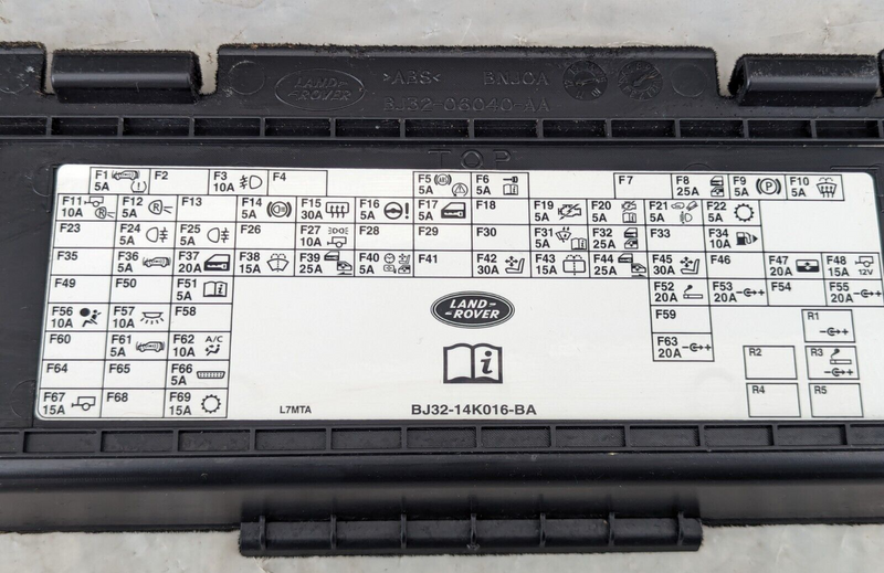 RANGE ROVER EVOQUE L538 2011-2015 GLOVE BOX INSERT TRIM BJ32-06040-AA GENUINE