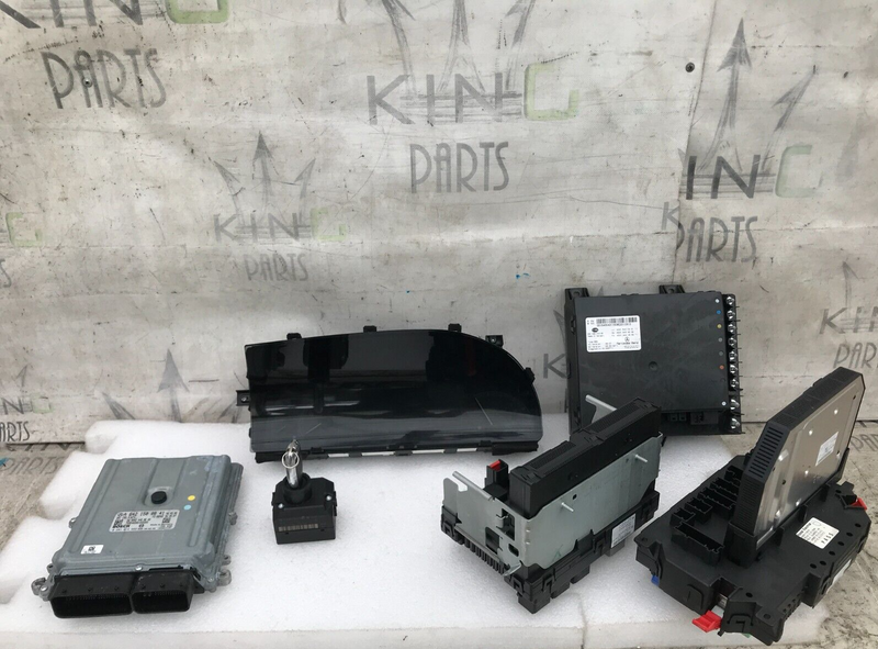 MERCEDES S-CLASS W221 S320 3.0 DIESEL **  ENGINE ECU SET ! CONTROL MODULE KIT **