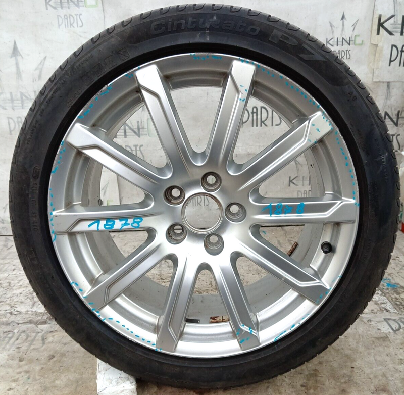 AUDI A4 8K S-LINE ALLOY WHEEL RIM 18' 8Jx18H2 ET47 TYRE 245x40 R18