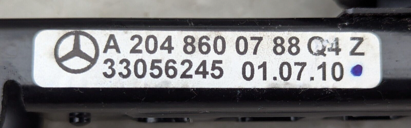 MERCEDES C-CLASS W204 07-11 FRONT PASSENGER SEAT N/S SEAT BELT A2048602586