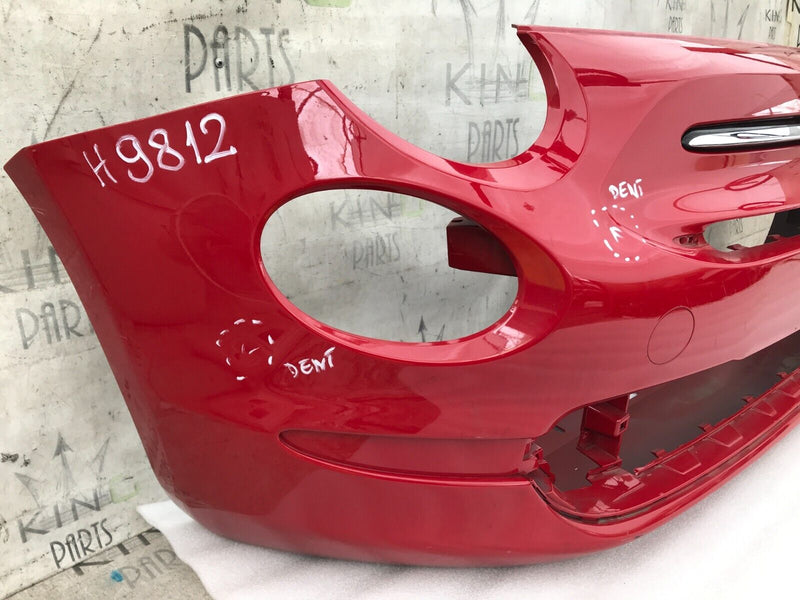 FIAT 500 LOUNGE FACELIFT 2015-23 FRONT BUMPER & TOP BADGE LOGO 735619491