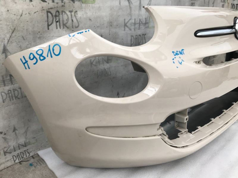 FIAT 500 LOUNGE FACELIFT 2015-23 FRONT BUMPER & TOP BADGE LOGO 735619491
