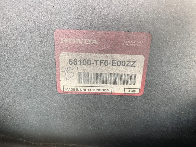 HONDA JAZZ MK3 2013-2019 GENUINE BOOT LID TAILGATE PANEL in GREY