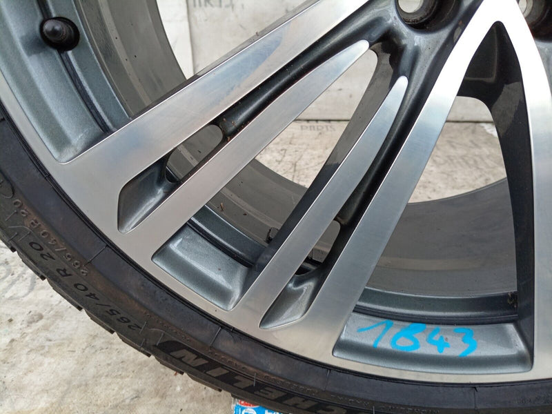 AUDI A8 4N GENUINE ALLOY WHEEL RIM 20" 9Jx20H2 ET37 & TYRE 265x40 R20