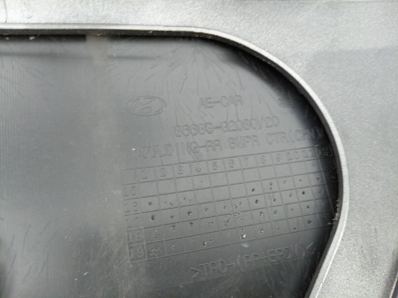 HYUNDAI IONIQ 2016-2022 GENUINE REAR BUMPER in GREY, PDC 86611-G2000