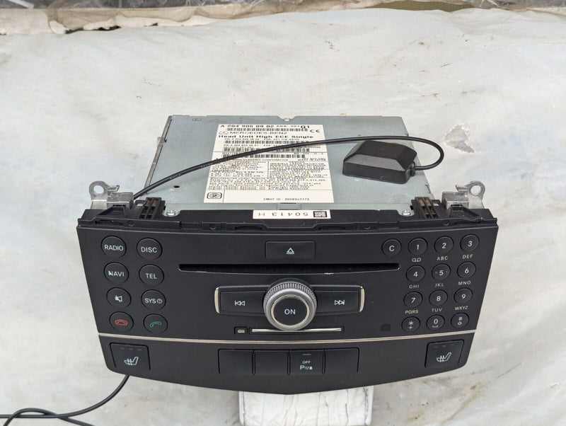 MERCEDES-BENZ C-CLASS W204 07-11 MEDIA SAT NAV HEAD UNIT HIGH ECE A2049060902