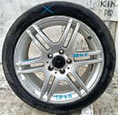 MERCEDES W204 AMG FRONT ALLOY WHEEL RIM 17" 7.5Jx17H2 ET47 & TYRE 225x45