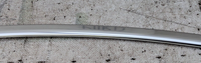 AUDI E-TRON 2018-ON LEFT N/S WINDOW GUIDE MOLDING TRIM STRIP 4KE837643 GENUINE