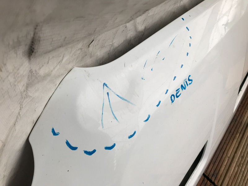 FORD TRANSIT MK4 2013-24 GENUINE ALUMINIUM FRONT BONNET HOOD PANEL WHITE