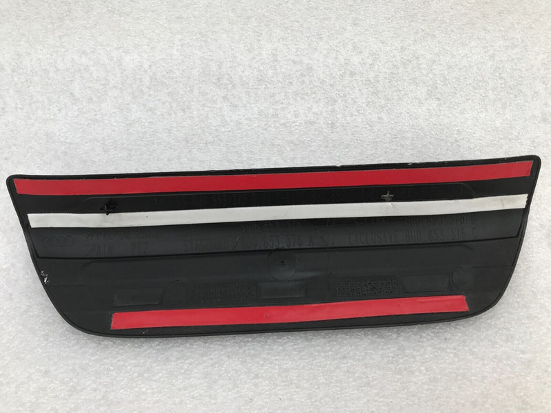 AUDI Q3 8U S-LINE REAR DOOR RIGHT SIDE STEP PLATE SILL TRIM COVER 8U0.853.376B