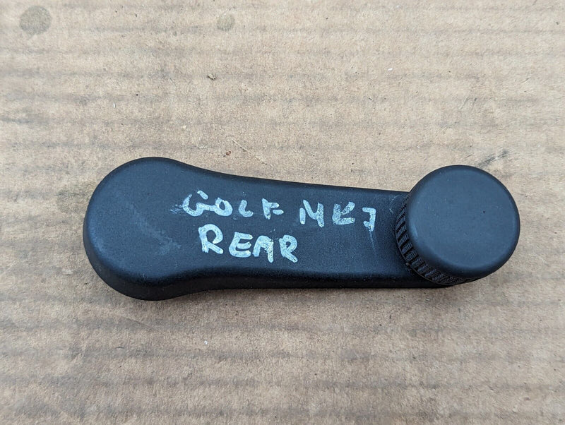 VW GOLF MK7 2012-2020 REAR MANUAL WINDOW REGULATOR HANDLE 5G0839581 GENUINE