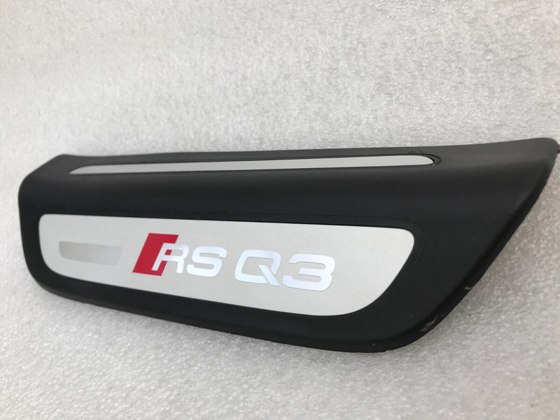 AUDI RS Q3 8U 11-18 REAR DOOR LEFT SIDE STEP PLATE SILL TRIM COVER 8U0.853.375D