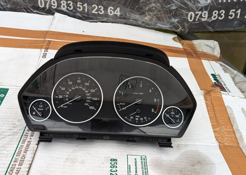 BMW 3 SERIES F30 2011-2019 INSTRUMENT CLUSTER SPEEDOMETER 9287481 GENUINE