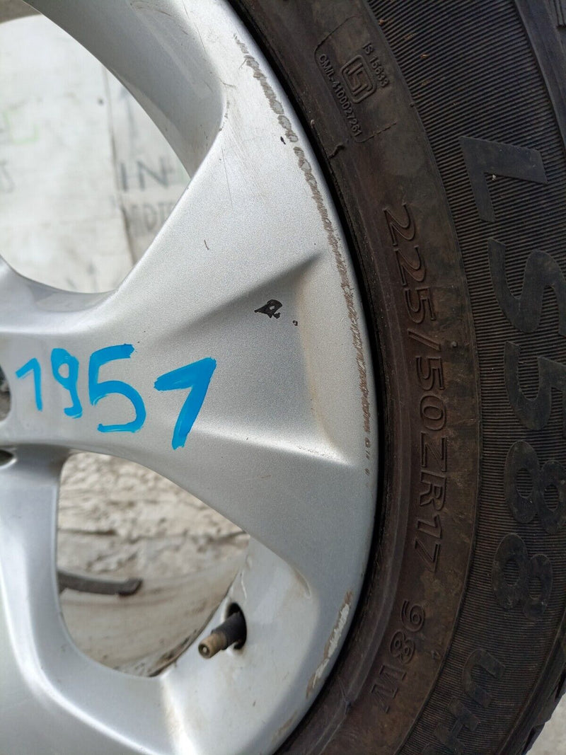 BMW X1 E84 GENUINE ALLOY WHEEL RIM 17" 7.5Jx17xIS34 & TYRE 225/50/17 R17