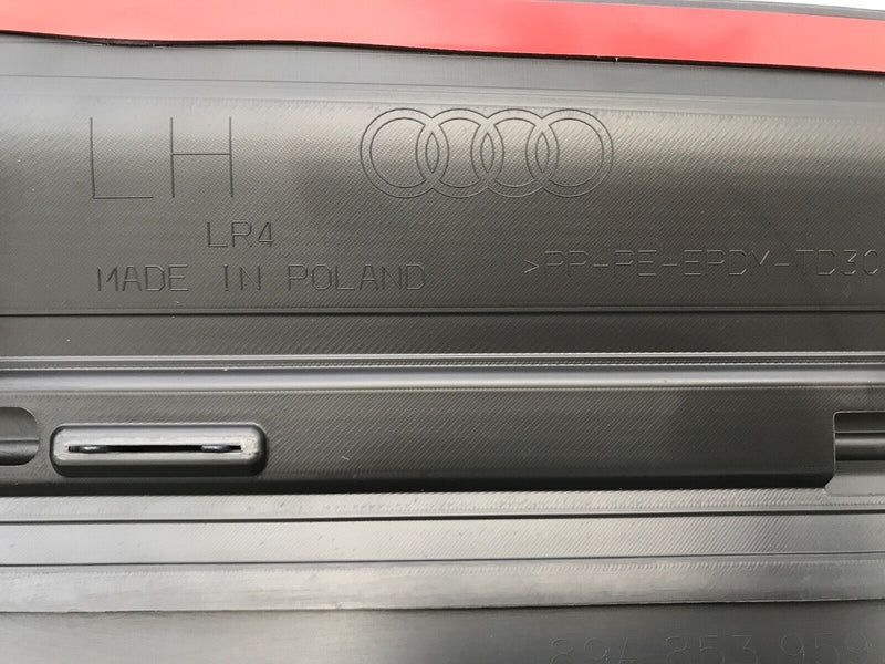 AUDI Q4 E-TRON FRONT DOOR TRIM MOULDING PANEL LEFT SIDE 89A.853.959A BLACK