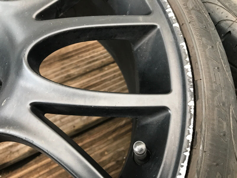 FIAT 500 ABARTH TYRE & SET 4x ALLOY WHEEL RIMS 17" 205x40x17 7J ET38