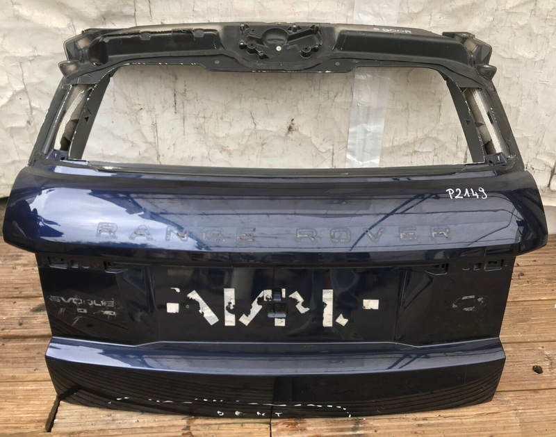 RANGE ROVER EVOQUE SD4 5-DR 2011-2015 BOOT LID TAILGATE IN BLUE GENUINE