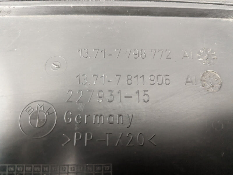 BMW X1 E84 09-15 DIESEL AIR INTAKE SUCTION HOOD GENUINE 7798772