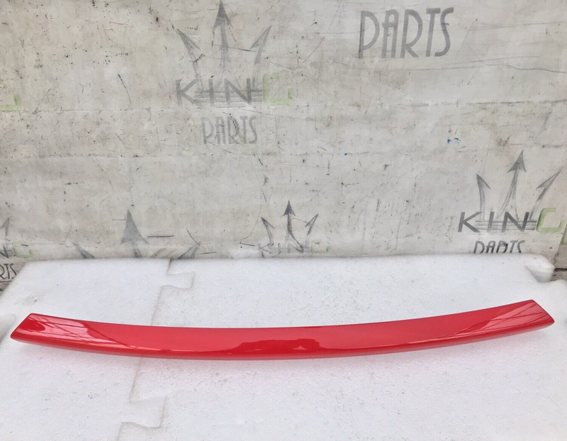 ABARTH 124 SPIDER PANEL FRONT BUMPER LOWER TRIM MOULDING in RED 52060683