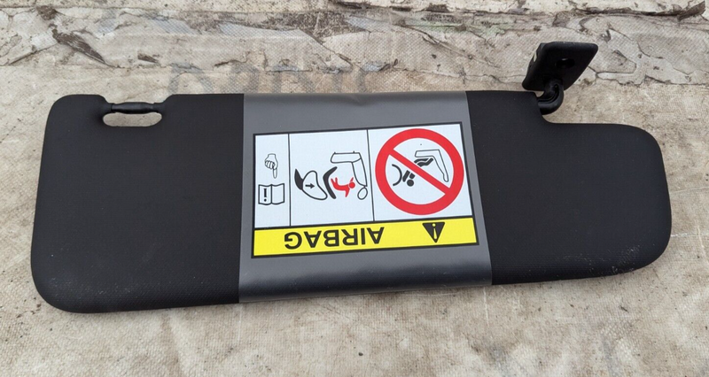 FIAT ABARTH 500 2008-2015 LEFT N/S PASSENGER SIDE SUN VISOR GENUINE