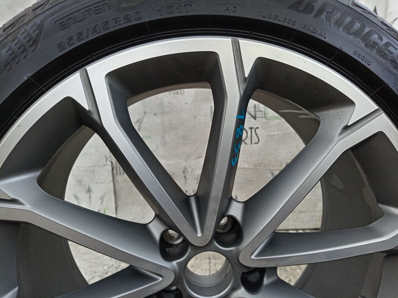 AUDI Q4 E-TRON RS ALLOY WHEEL RIM 20" 9Jx20H2 ET42 & TYRE 255x45 R20