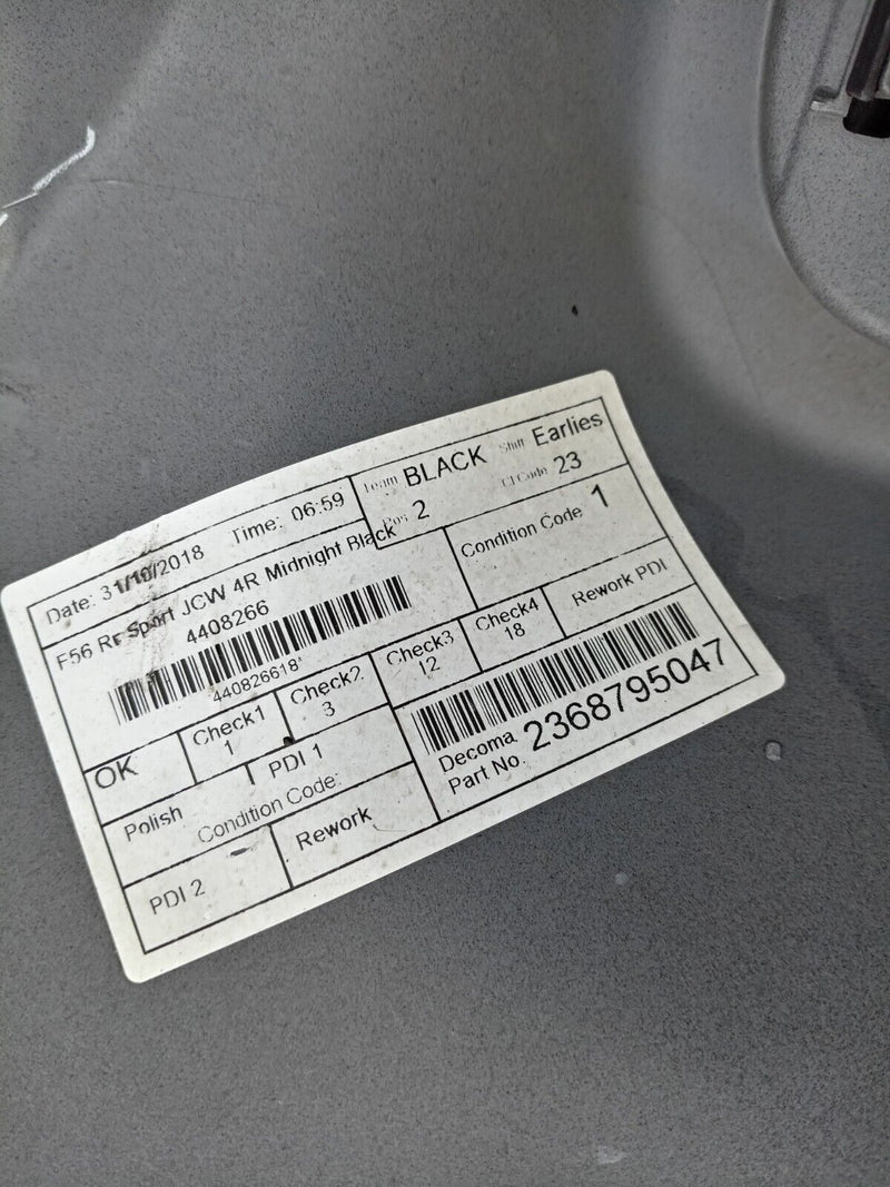 MINI COOPER S SPORT JCW F56 2014-2019 REAR BUMPER GENUINE 7351653