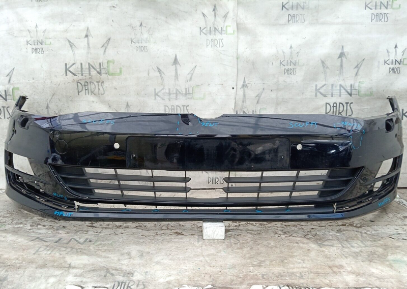 VW GOLF MK7 2013-16 GENUINE FRONT BUMPER PDC, JET WASHER HOLES, 5G0807221