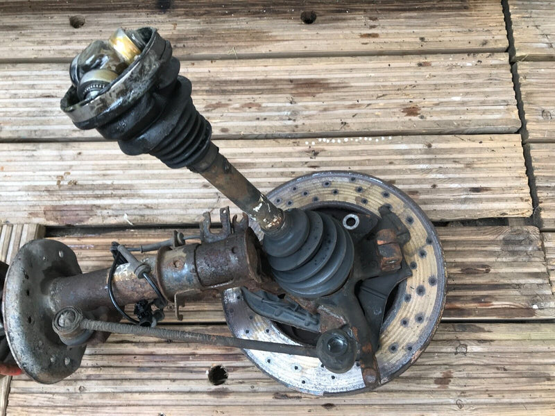 FIAT 500 ABARTH 1.4 PETROL FRONT LEG LEFT DRIVESHAFT BRAKE WHEEL SHOCK ABSORBER