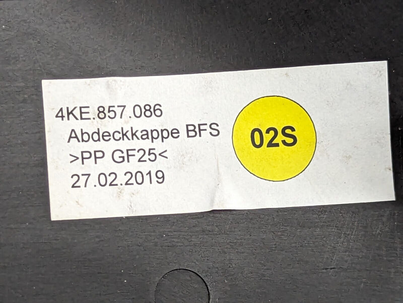 AUDI E-TRON 2018-ON DASHBOARD RIGHT O/S TRIM PANEL 4KE857086 GENUINE