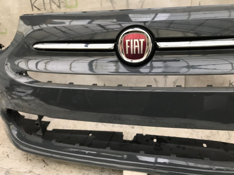 FIAT 500 POP FACELIFT 15-23 FRONT BUMPER GENUINE & BADGE LOGO 735619476