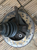 FIAT 500 ABARTH 1.4 PETROL FRONT LEG RIGHT DRIVESHAFT BRAKE CALIPER GAS STRUT