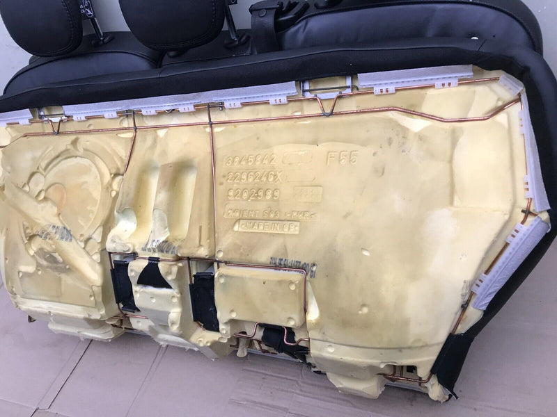 MINI COOPER S F55 5-DOOR BLACK LEATHER COMPLETE SEATS SET FRONT AND REAR SEAT