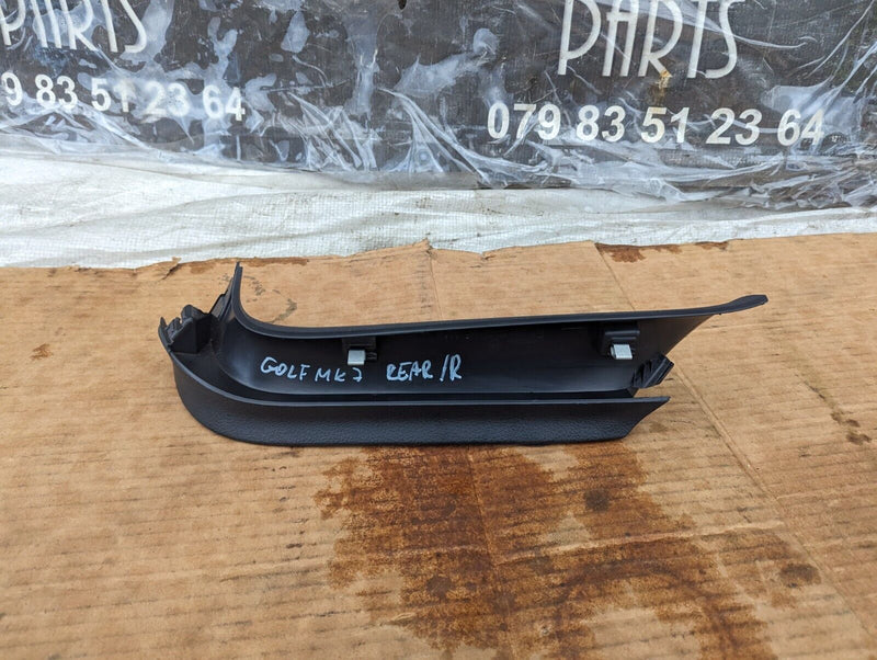 VW GOLF MK7 2012-2020 REAR RIGHT 0/S TAILGATE PARCEL SHELF TRIM 5G6867713C