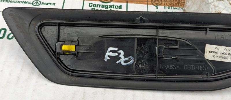 BMW 3 SERIES F30 2011-2019 REAR RIGHT SIDE DOOR SILL ENTRY TRIM COVER 7263314