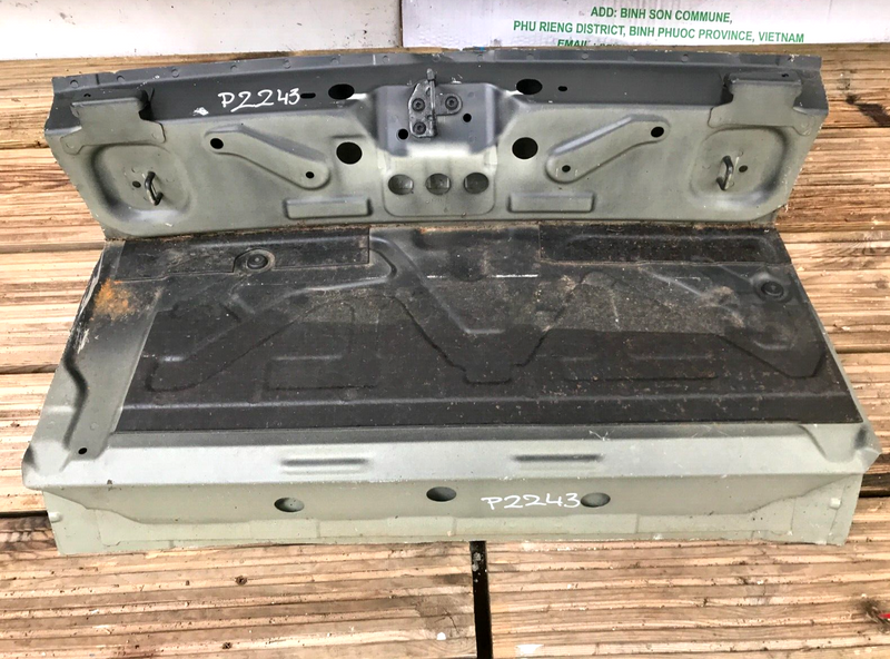 BMW 3 F30 SALOON 2012-18 REAR TRUNK BOOT LID LOADING FLOOR QUARTER PANEL