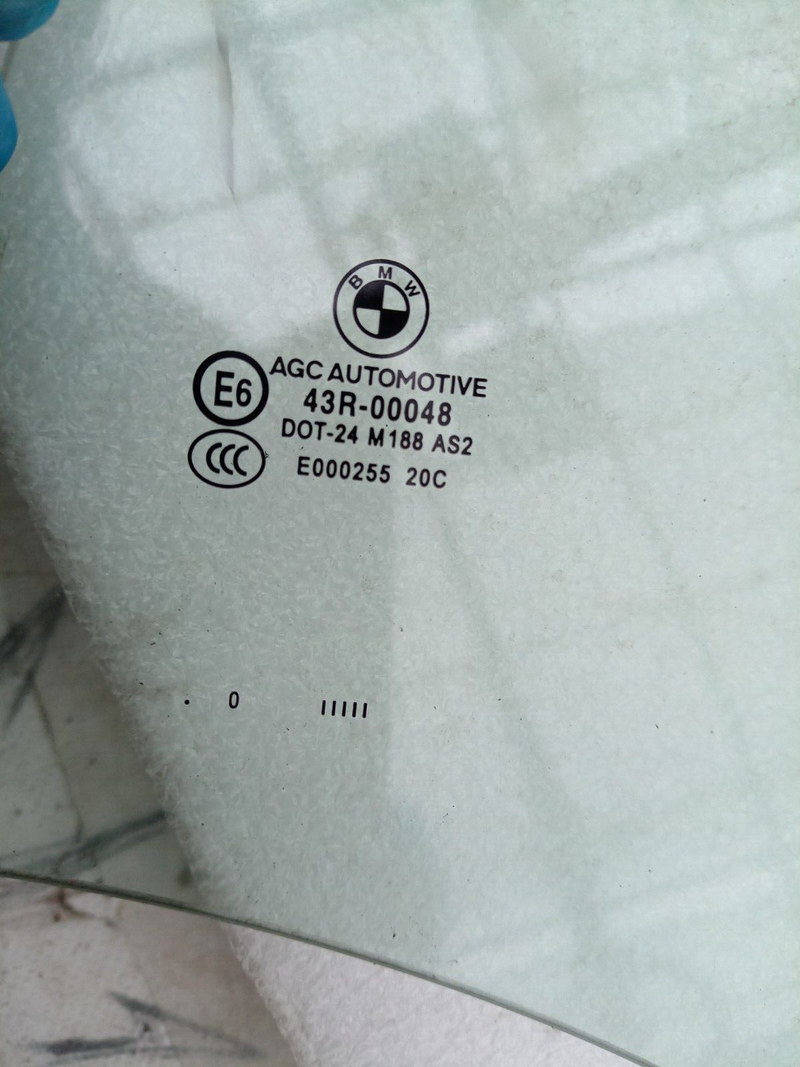 BMW X1 MK1 E84 2009-15 LEFT SIDE REAR DOOR WINDOW GLASS GENUINE 43R-00048