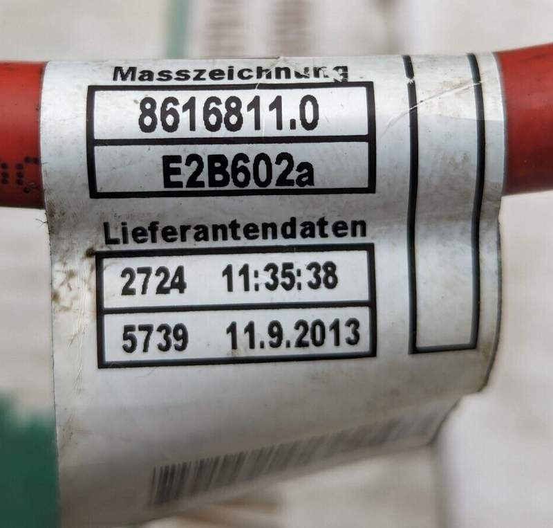 BMW 3 SERIES F30 11-19 BATTERY POSITIVE CABLE HOLDER PARTITION UNIT 7632000