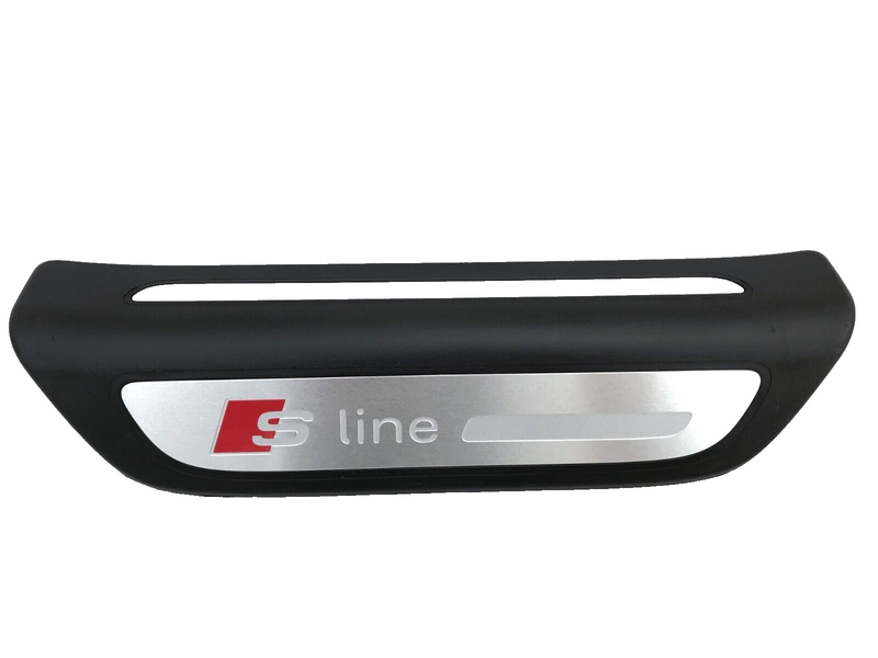AUDI Q3 8U S-LINE REAR DOOR RIGHT SIDE STEP PLATE SILL TRIM COVER 8U0.853.376B