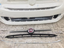 FIAT 500 POP FACELIFT 2015 FRONT BUMPER & BADGE LOGO CHROME STRIPE GRILLE