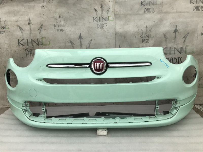 FIAT 500 LOUNGE FACELIFT 2015-23 FRONT BUMPER & TOP BADGE LOGO 735619491