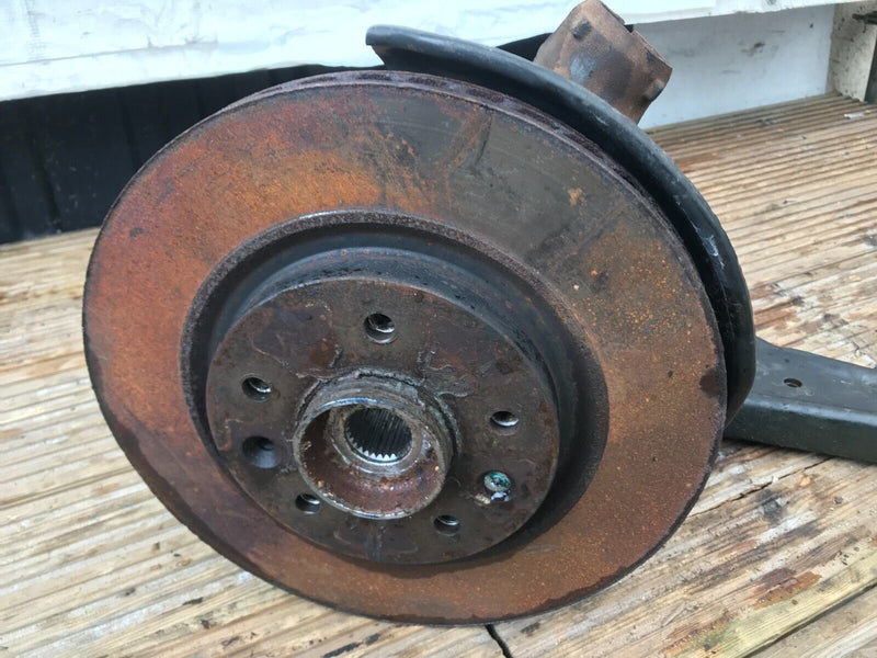 NISSAN QASHQAI J11 MK2 2013-20 1.6 DCI LEFT SIDE FRONT HUB, WISHBONE, BRAKE DISC
