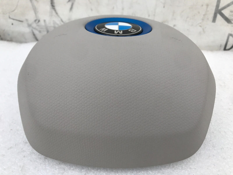 BMW i3 2013-ON RIGHT DRIVER SIDE STEERING WHEEL **NEW AIRBAG CREAM
