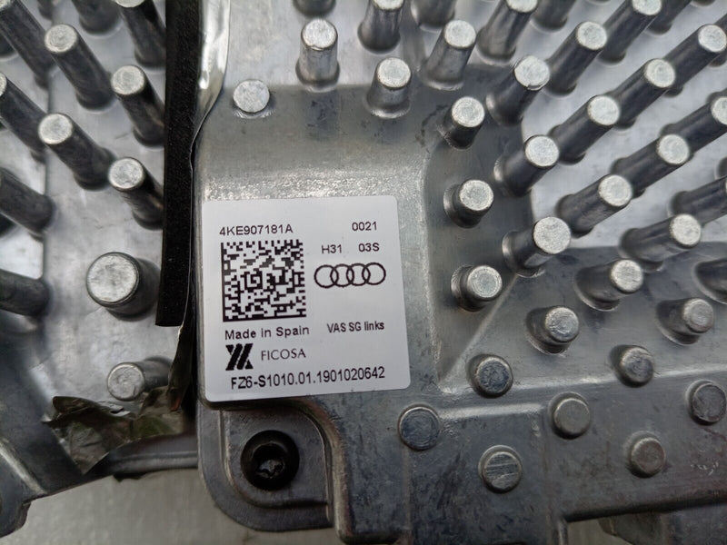 AUDI E-TRON LEFT SIDE DIGITAL WING MIRROR CONTROL UNIT CAMERA 4KE907181A