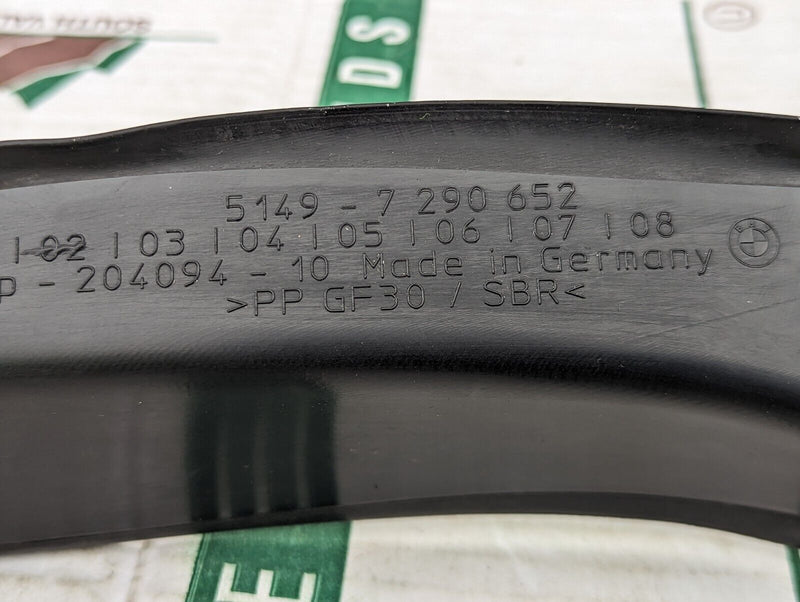 BMW 3 SERIES F30 2011-2019 REAR RIGHT O/S TAILGATE DRIP RAIL TRIM COVER 7290652