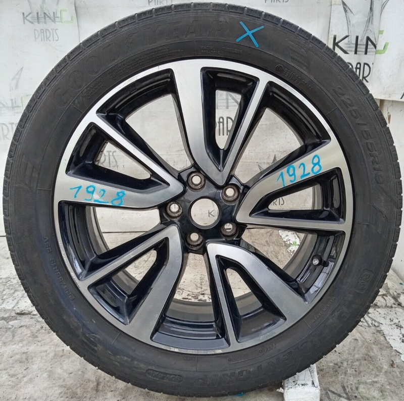 NISSAN QASHQAI J12 2020- ALLOY WHEEL RIM 19" 7Jx19H2 ET40 TYRE 225x55 R19