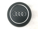 AUDI A1 A3 A4 A5 Q5 2016-2020 FACELIFT STEERING WHEEL COVER A I R  B A G -GREY