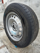 VW CADDY 2K GENUINE STEEL WHEEL 15" 6Jx15H2 ET47 TYRE 195/65/R15 2K0601027