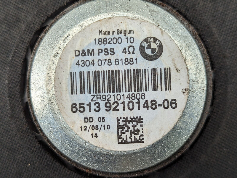 BMW 3 SERIES F30 11-19 FRONT DRIVER SIDE O/S SUBWOOFER SPEAKER 9210148 GENUINE