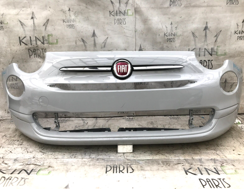 FIAT 500 POP FACELIFT 2015-23 FRONT BUMPER GENUINE & BADGE LOGO 735619476